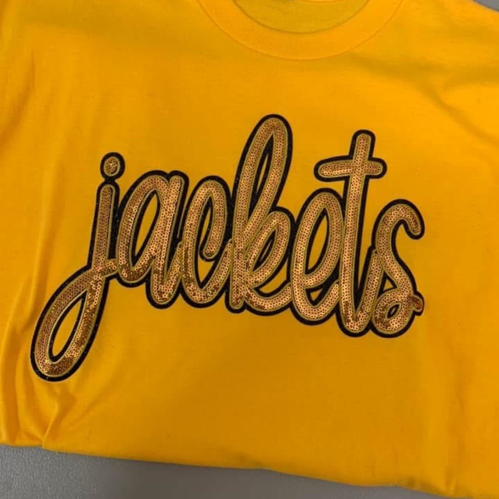 Jackets sequin shirt sleeve shirt